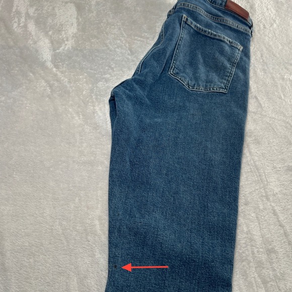 Citizens of Humanity Womens 30 Jeans Blue Straight Leg High Rise Dark Wash - Picture 9 of 12